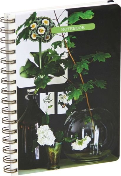 Cover for Ryland Peters &amp; Small · Botanical Style Medium Spiral-Bound Notebook (Stationery) (2018)