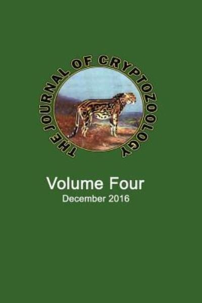 Cover for Karl Shuker · The Journal of Cryptozoology (Taschenbuch) (2016)