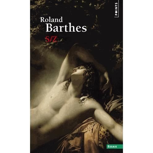 Cover for Roland Barthes · S/z (Paperback Book) (1976)