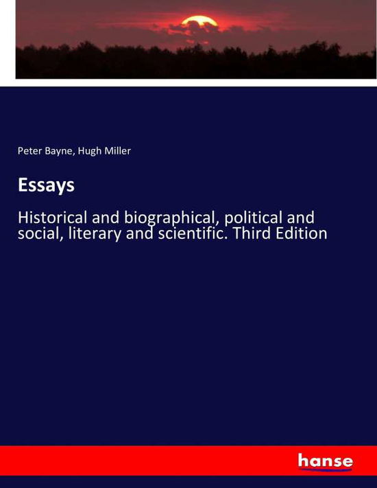 Cover for Bayne · Essays (Buch) (2017)