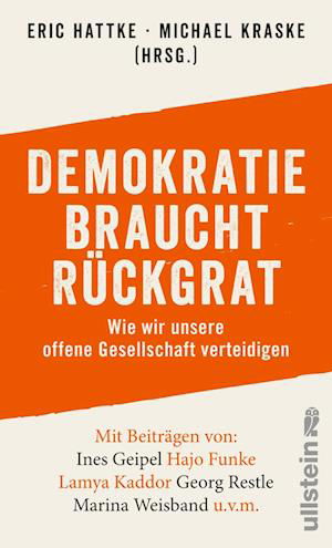 Cover for Eric Hattke · Demokratie braucht Rückgrat (Hardcover Book) (2021)