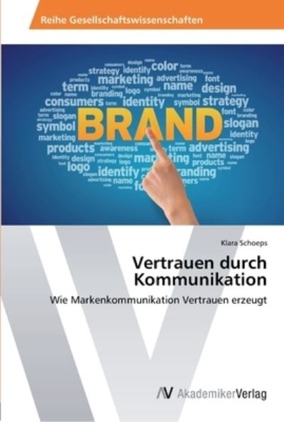 Cover for Schoeps · Vertrauen durch Kommunikation (Book) (2013)