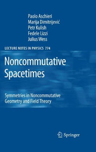 Cover for Paolo Aschieri · Noncommutative Spacetimes: Symmetries in Noncommutative Geometry and Field Theory - Lecture Notes in Physics (Paperback Book) (2011)