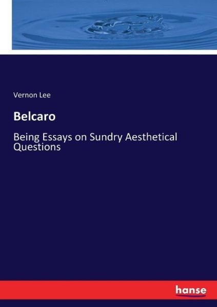 Cover for Lee · Belcaro (Book) (2017)