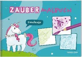 Cover for Sandra Schmidt · Zaubermalbuch. Einhörner (Bok) (2023)
