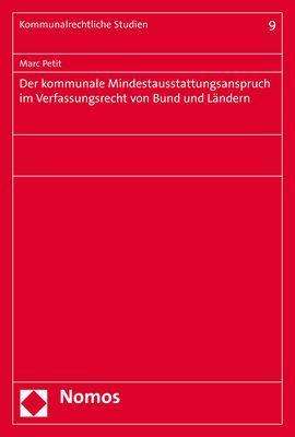 Cover for Petit · Der kommunale Mindestausstattungs (Book) (2020)