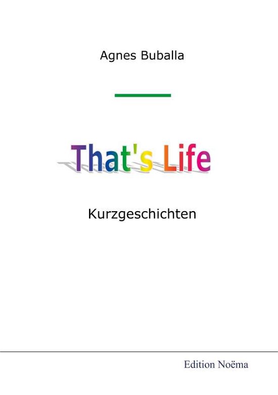 Cover for Buballa · That s life (Buch)