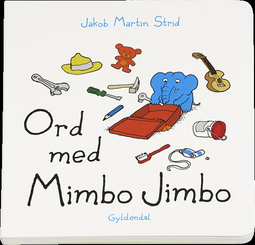 Cover for Jakob Martin Strid · Ord med Mimbo Jimbo (Cardboard Book) [1. Painos] (2014)