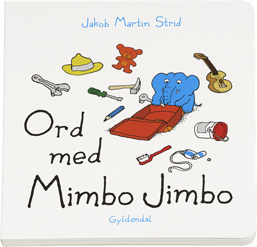 Cover for Jakob Martin Strid · Ord med Mimbo Jimbo (Pappbok) [1. utgave] (2014)
