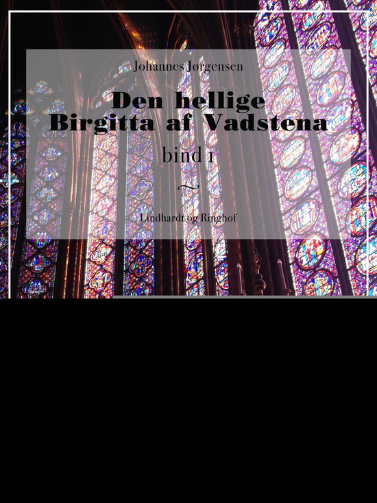 Cover for Johannes Jørgensen · Den hellige Birgitta af Vadstena (bind 1) (Sewn Spine Book) [2e édition] (2017)