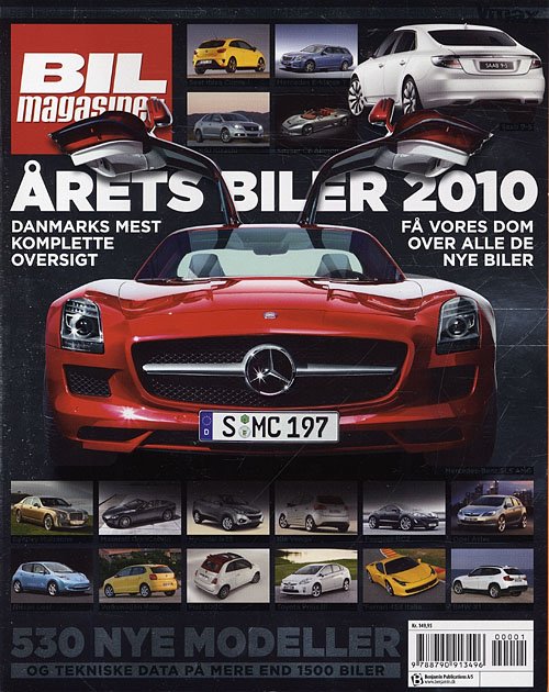 Bil Magasinet: Årets biler 2010 -  - Bøker - Benjamin Publications - 9788790913496 - 29. oktober 2009