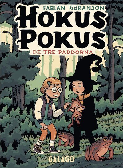 Cover for Fabian Göranson · Hokus pokus: De tre paddorna (Kartor) (2021)