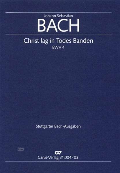 Cover for JS Bach · Kantate Nr.4,KA.CV31.004/03 (Bog)