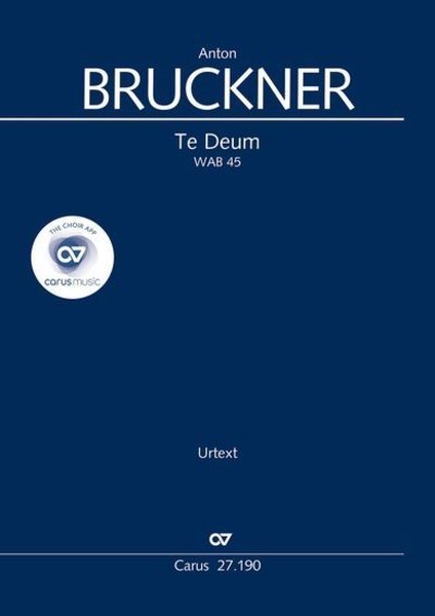 Cover for Bruckner · Te Deum (WAB 45), Studienparti (Book)