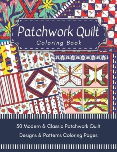 Cover for Quorjinaha · Patchwork Quilt Coloring Book (Paperback Book) (2020)