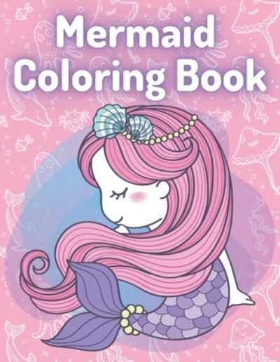 Cover for Compact Art · Mermaid coloring book (Paperback Book) (2021)