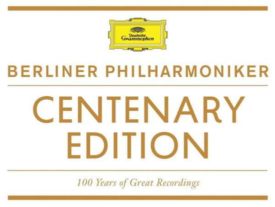 Centenary Edition 1913-2013 - Berliner Philharmoniker - Musiikki - Deutsche Grammophon - 0028947910497 - maanantai 23. syyskuuta 2013