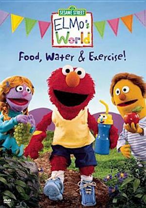 Sesame Street: Elmo’s World: Food, Water & Exercise! - DVD - Filmy - FAMILY, CHILDRENS - 0074645815497 - 10 maja 2005