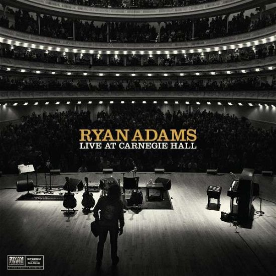 Cover for Ryan Adams · Live at Carnegie Hall (LP) [Limited edition] (2015)
