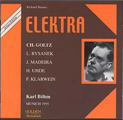 Elektra-Munchen - R. Strauss - Musique - GOLDEN MELODRAM - 0608974130497 - 2 juillet 2001