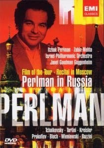 Perlman in Russia-film of the - Perlman Itzhak - Filmy - EMI - 0724354456497 - 29 czerwca 2007