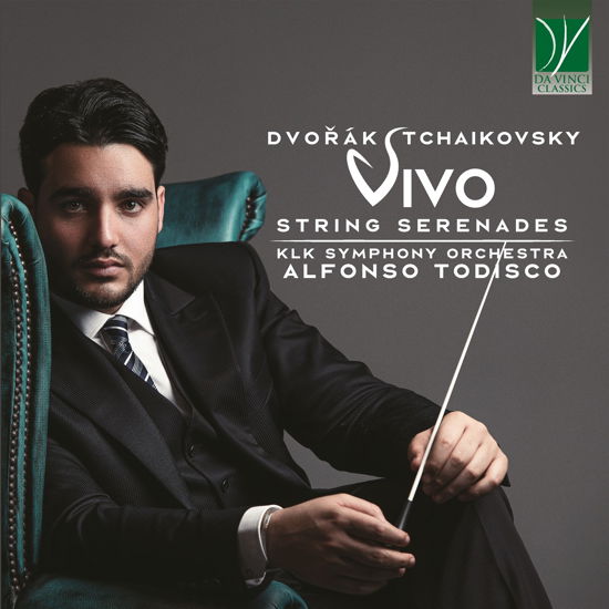 Cover for Klk Symphony Orchestra &amp; Alfonso Todisco · Dvorak, Tchaikovsky: Vivo, String Serenades (CD) (2022)