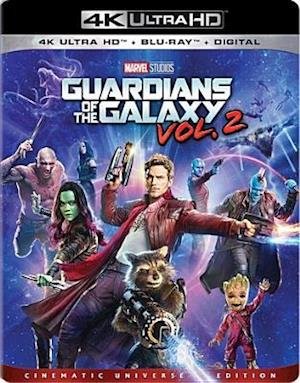Cover for Guardians of the Galaxy 2 (4K UHD Blu-ray) (2017)