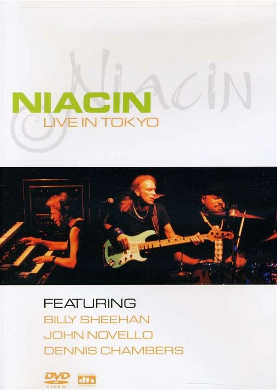 Cover for Niacin · Live in Tokyo (DVD) (2008)