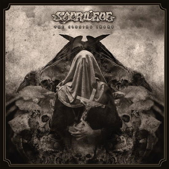 Cover for Sacrilege · The Closing Irony (Red / Black Splatter Vinyl) (LP) (2024)