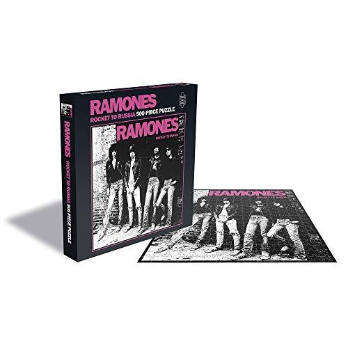 Rocket to Russia (500 Piece Jigsaw Puzzle) - Ramones - Jogo de tabuleiro - ROCK SAW PUZZLES - 0803343234497 - 27 de setembro de 2019