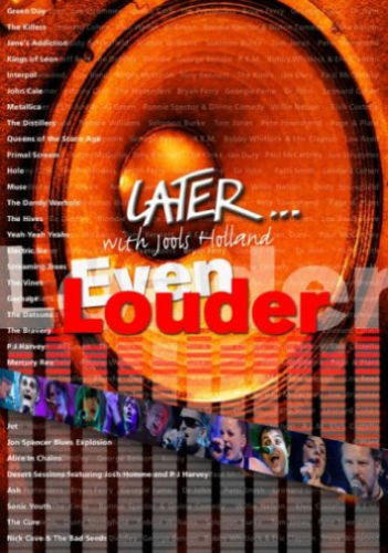 Cover for Jools Holland · Later...Even Louder (DVD) (2022)