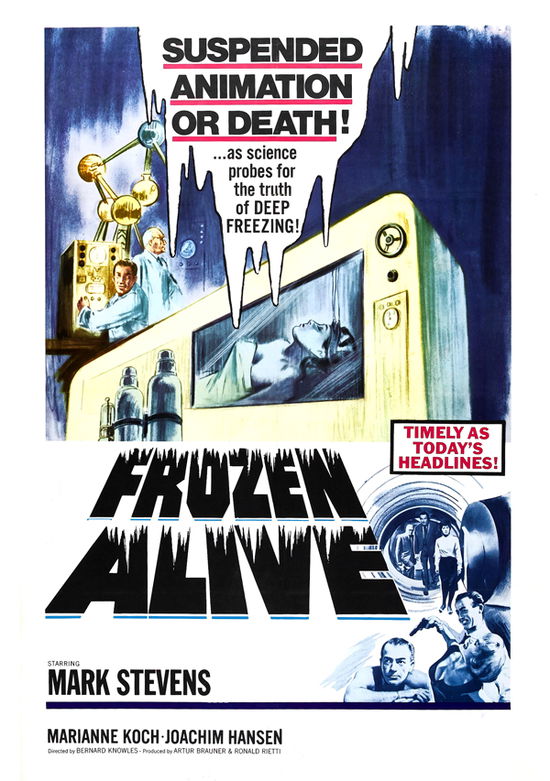 Cover for Feature Film · Frozen Alive (DVD) (2024)