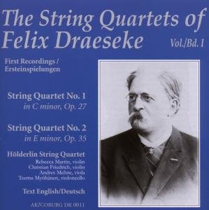 Cover for F. Draeseke · String Quartets Of-1 (CD) (2008)