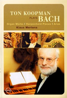Cover for Johann Sebastian Bach · Ton Koopman Plays Bach (DVD) (2022)
