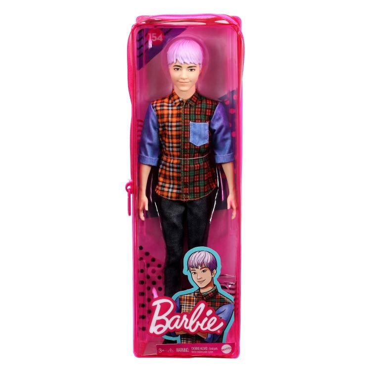 barbie fashionistas purple hair