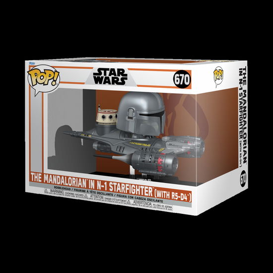 The Mandalorian - the Mandalorian & N-1 Starfighte - Funko Pop! Rides: Star Wars: - Produtos - Funko - 0889698765497 - 13 de dezembro de 2023