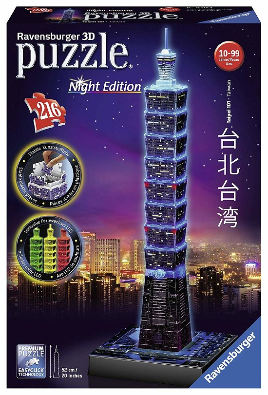 Cover for Ravensburger · Taipei 101 bei Nacht (Puzzle).11149 (Bog) (2020)
