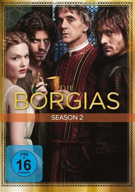 Die Borgias Season 2 - Jeremy Irons,joanne Whalley,francois Arnaud - Filme - PARAMOUNT HOME ENTERTAINM - 4010884502497 - 7. November 2013