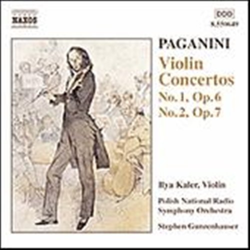 Cover for N. Paganini · Violin Concertos Nos.1&amp;2 (CD) (1994)