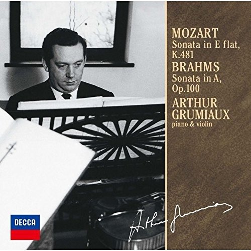 Cover for Arthur Grumiaux · Mozart: Violin Sonata No.41 / Brahms: Violin Sonata No.2 (CD) (2021)