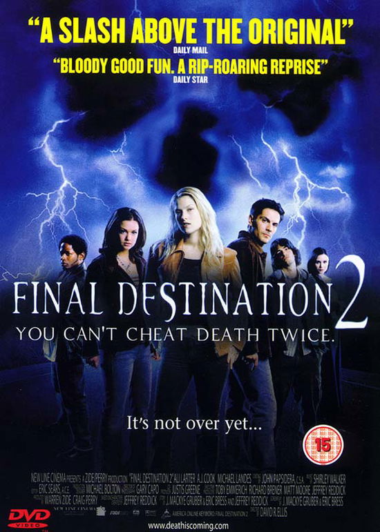 Cover for Final Destination 2 (DVD) (2003)