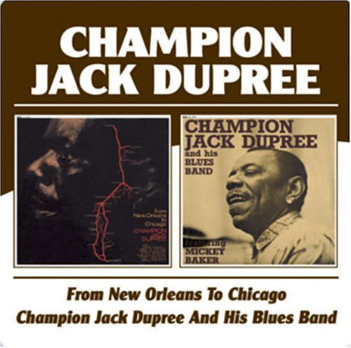From New Orleans To - Champion Jack Dupree - Musiikki - BGO RECORDS - 5017261206497 - maanantai 4. lokakuuta 2004