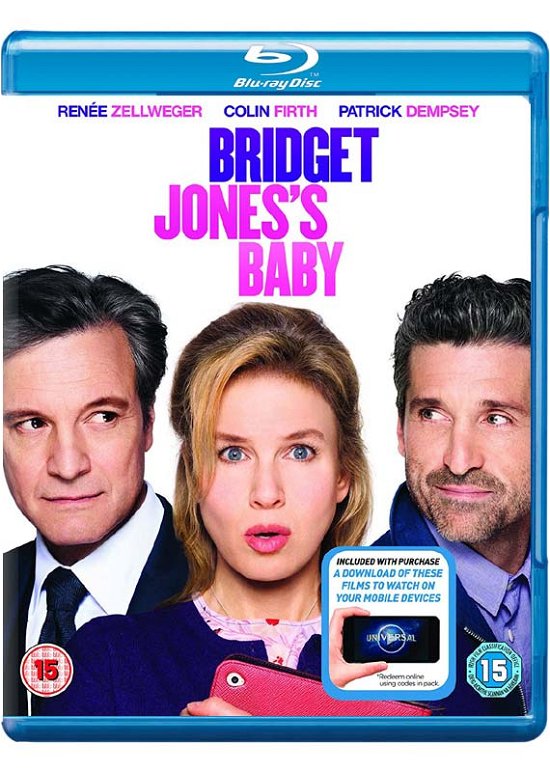 Cover for Bridget Jones Diary 3 BD · Bridget Jones - Bridget Joness Baby (Blu-ray) (2017)