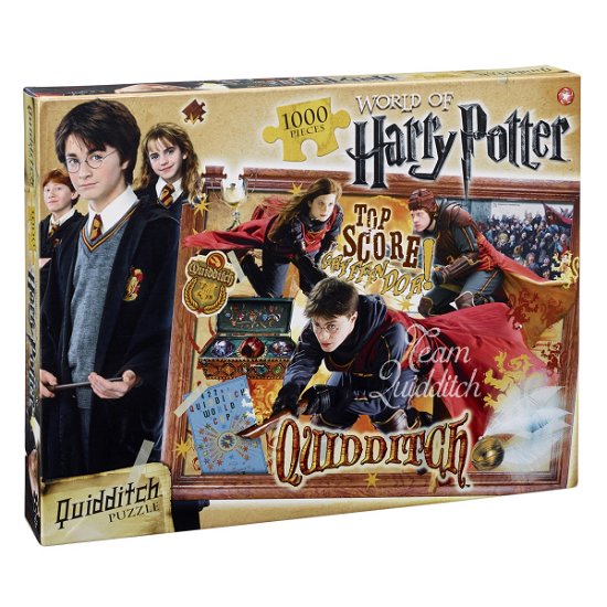 Cover for Winning Moves · Harry Potter - Kids 1000PC   Puzzle (Leketøy) (2019)