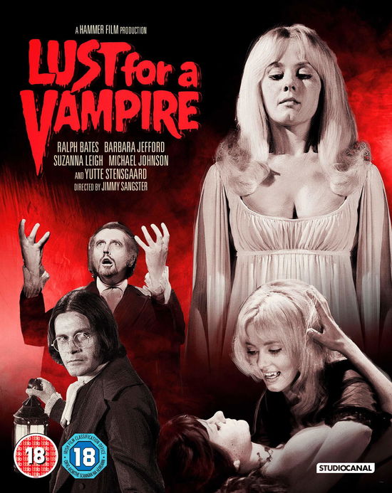 Cover for Lust for a Vampire BD Dp · Lust For A Vampire (Blu-ray) (2019)