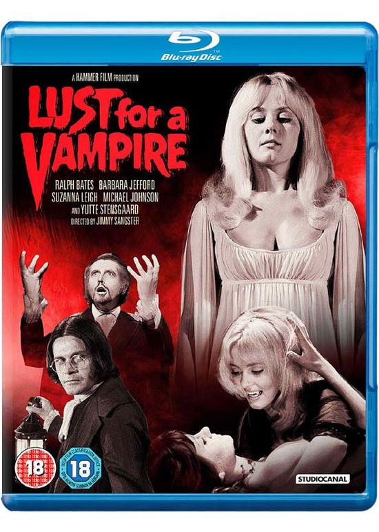 Cover for Lust for a Vampire BD Dp · Lust For A Vampire Blu-Ray + (Blu-Ray) (2019)