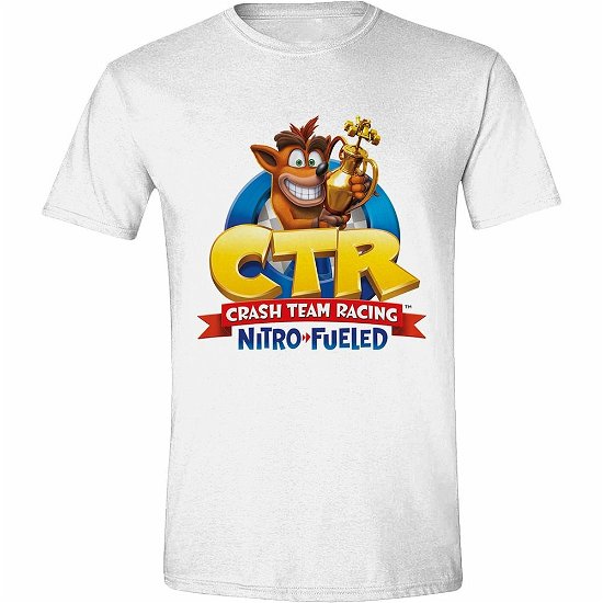 Cover for Crash Bandicoot · CRASH TEAM RACING - T-Shirt - Nitro Fueled Logo (L (Leksaker) (2023)