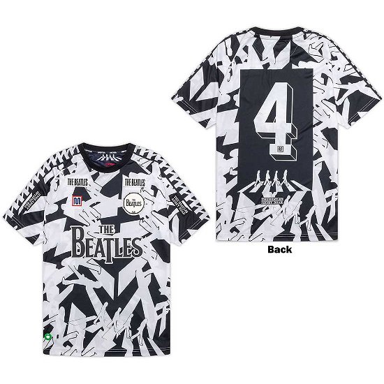 Cover for The Beatles · The Beatles Unisex Jersey: Meyba Abbey Road Crossing All-Over-Print (Kläder) [size S]