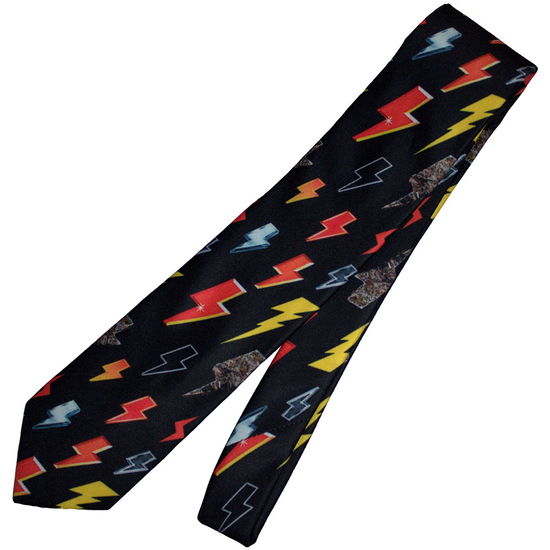 Cover for AC/DC · AC/DC Unisex Neck Tie: Lightning Bolts (Black) (MERCH) (2024)