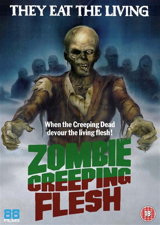 Zombie Creeping Flesh DVD - Movie - Film - 88Films - 5060103799497 - 28. august 2017